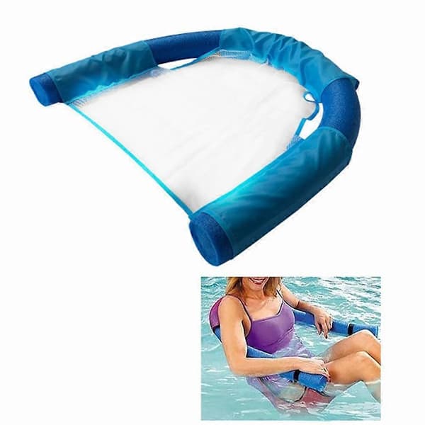 2 stk. Svømmende Flydestole Pool Flydere Foldbare Pool Flydestole Lounge Sæde
