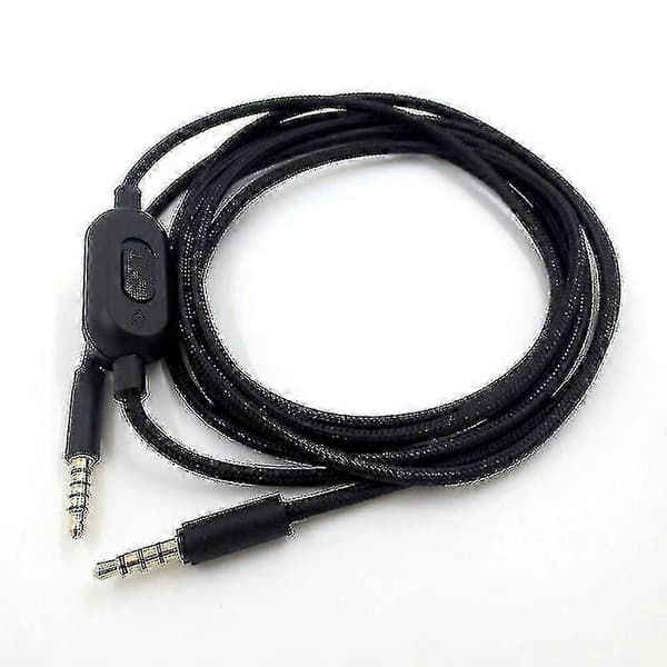 3,5 mm til 3,5 mm lydkabel kompatibelt med Logitech G Pro X / G Pro spillhodetelefoner