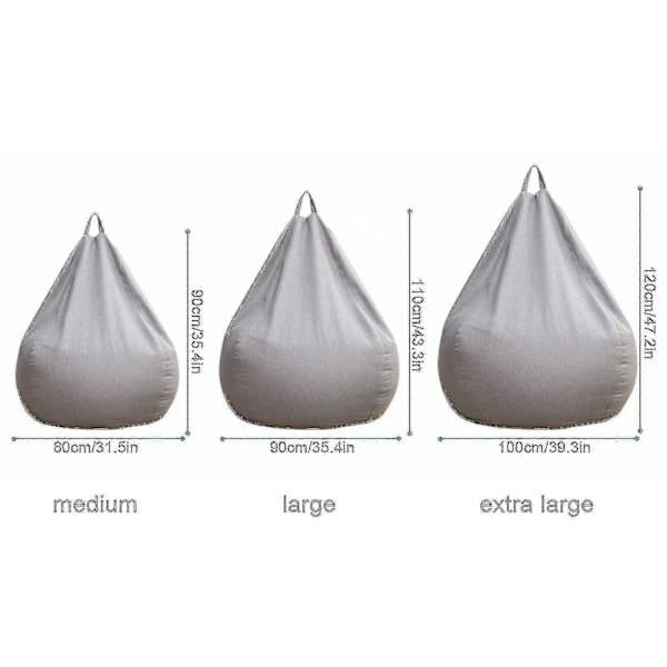 Uusi Extra Large -papuunipussi -sohva -peite sisätiloihin -lepotuoli aikuisille ja lapsille -hinta