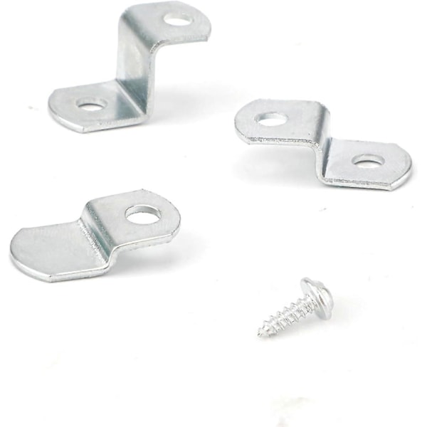 60 st Canvas Offset Clips Ramklämmor, 1/4 tum, 1/8 tum, 1/2 tum Canvas