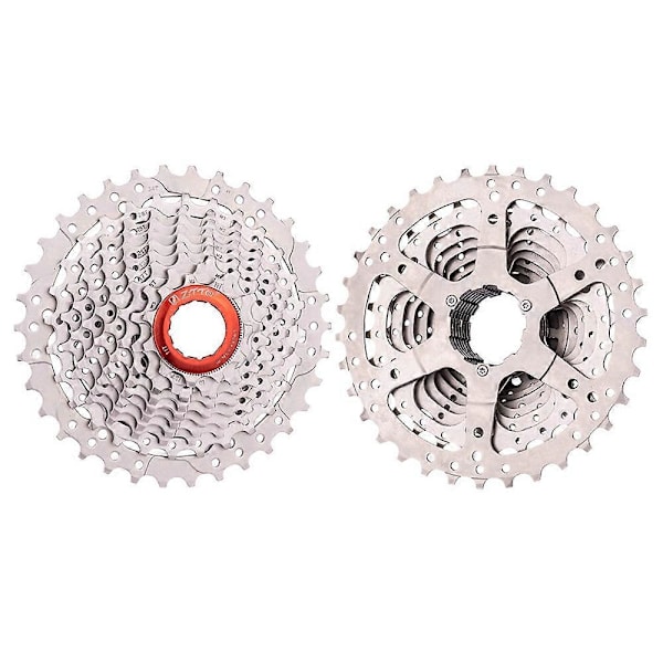 ZTTO Sølv 10 Speed Svinghjul Cykel Kassette til Racercykel