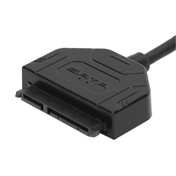 TypeC SATA Adapter 2.5in USB 3.0 10G SSD HDD Harddisk Drev Kabel Beskyttelsesboks (Grå)