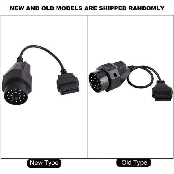 OBD2 20-bens til 16-bens adapterstik scannerkabel til E36 E38 E39 E46 E53 X5 Z3