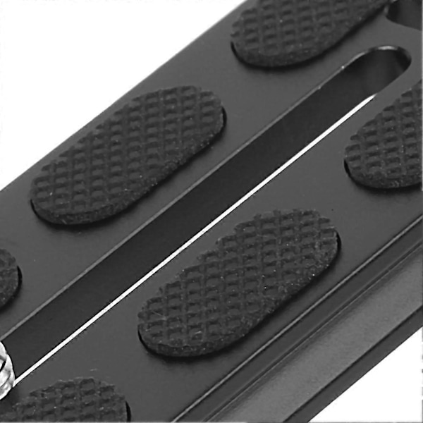 Hurtigkoblingsplate i aluminiumslegering med 1/4-tommers skruefeste for Arca-feste kulehode 120mm
