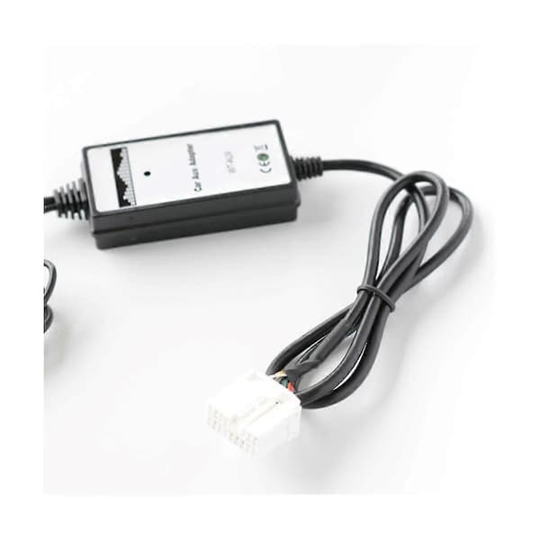 Bil Audio Aux Adapter 3.5mm Aux Interface Cd Skifter Med Til Opladning Til Accord Pilot S2000