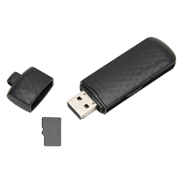 USB-inspelare HD Brusreducering Röstaktiverad Stöd Minneskort Miniinspelare för Möte Intervju