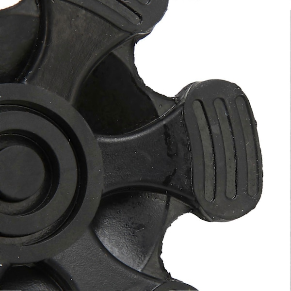 Krykkeprop 6 Søjle Design Skridsikker Gummi 19mm Krykkepropper til Stok Vandrestav Skydestok
