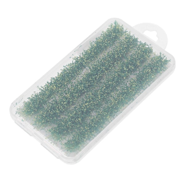 1 Æske Statisk Blomsterkvast Strimmel Blomsterkvast Jernbane Miniature Kunstig Græsplante