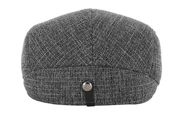 Moderne Design Stilful Gammel Mand Hat - Sort M