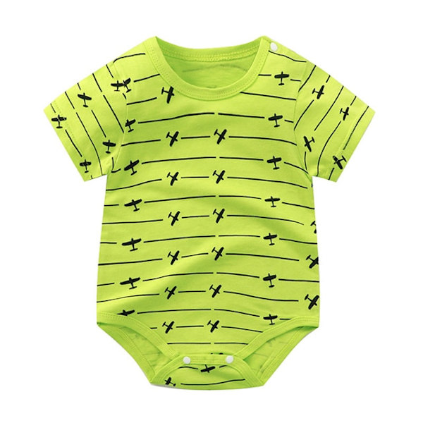 Sommar Newborn Kortärmad Jumpsuit Baby Jumpsuit style 2 73cm