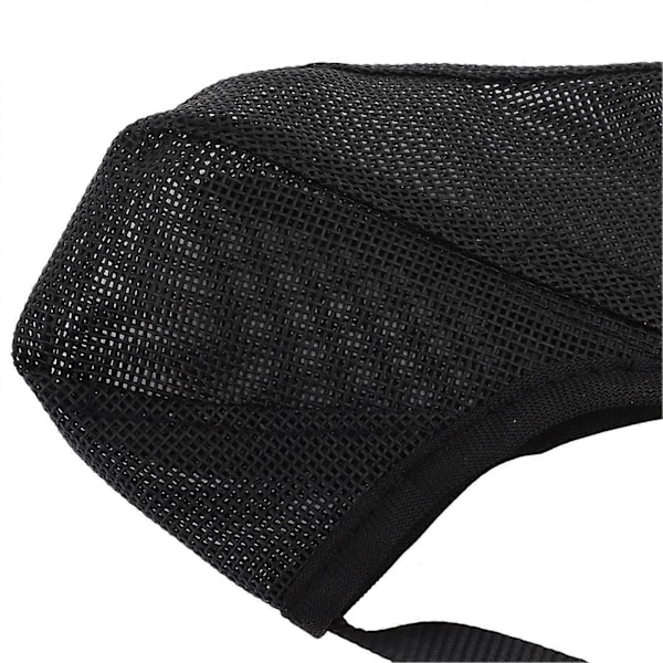 Hundekurv Blød Mesh Giftig Agnbeskyttelse Kæledyrs Munddækning med Justerbare Stropper til Små Mellemstore Store Hunde 16,5x19cm / 6,5x7,5in