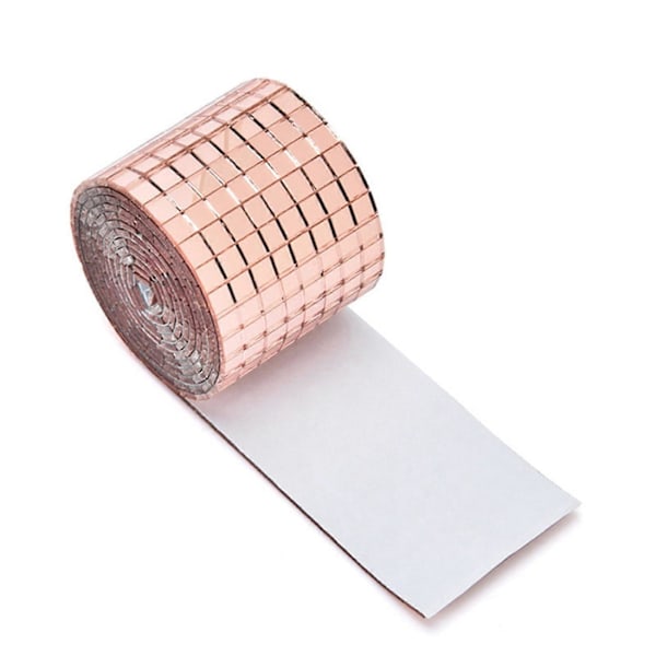 4x100cm 1464 Korn Självhäftande Mosaikplattor Väggdekal Innovativ Gör-det-själv Glasspeglar Dekal Heminredning Ktv Dekal