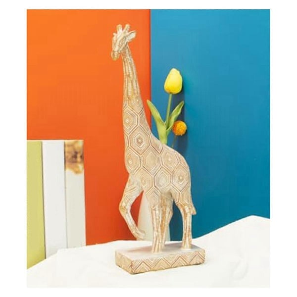 Boho Giraffer Statuer Moderne Kunst Skulptur Boligindretning Ornamenter til Soveværelse, Kontor Stue, De