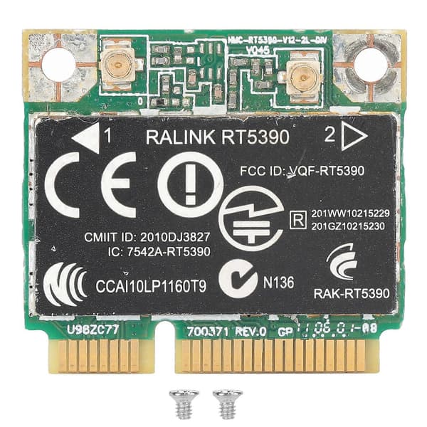 Trådløst netværkskort Wifi-adapter til HP Computer RT5390 SPS 630703001 Mini PCIE 802.11N