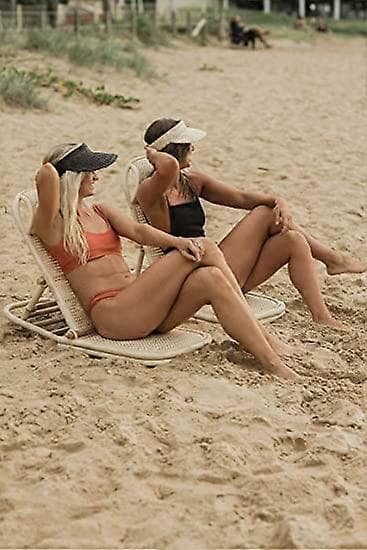 Solskärm Hatt Dam, Sommarstråhatt Strandhatt Bred Brätte Utomhus Camping Vandring