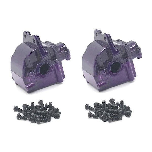 Metal Differential Gearkasse Hus Cover til 144001 124019 124018 RC Bil Opgraderingsdele Tilbehør