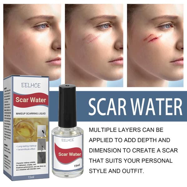 1-3 stk. 15 ml Makeup Effekt Væske - Festlig Fest Makeup Sæt 1pcs