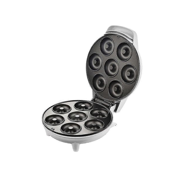 Mini Donuts Maskin 220v Donut Maker Maskin DIY Hjemmebruk Mini Maker Hvit EU Plugg