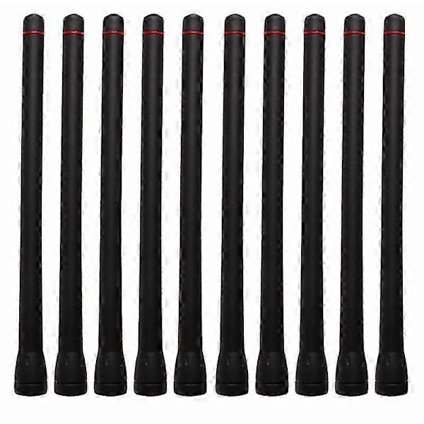 10 kpl -SC55V VHF-antenni, yhteensopiva ICOM-radioiden IC-F1000 F16 F33G F3026 F14 F15S F3002 F3021 F3063 F3161 F70 IC-V88 F3202D kanssa