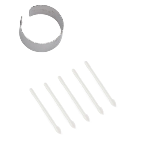 10 st EMR Digital Pen Tips ABS Pekskärm Pennspetsar Ersättning för Remarkable 1 2 för King Write MR05 Vit
