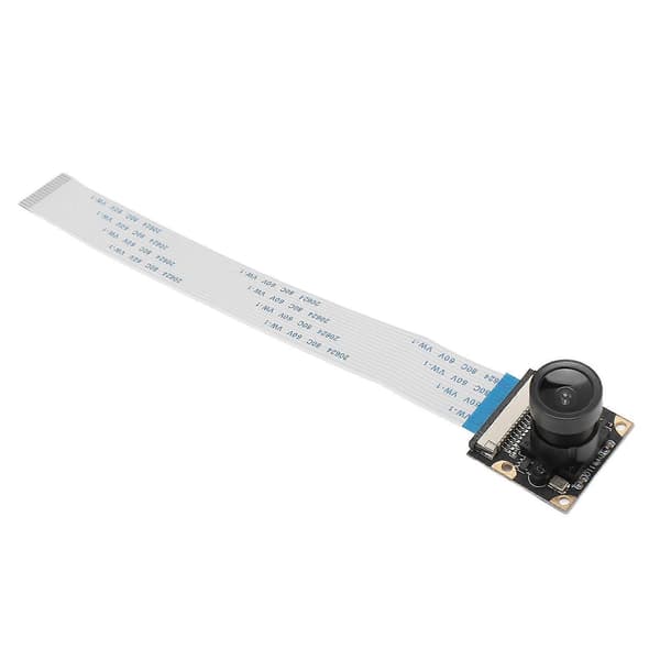 Vidvinkelobjektivmodul 5MP 15cm Flexibel Kabel CSI-gränssnitt Kameramodul för Pi 4B 3B