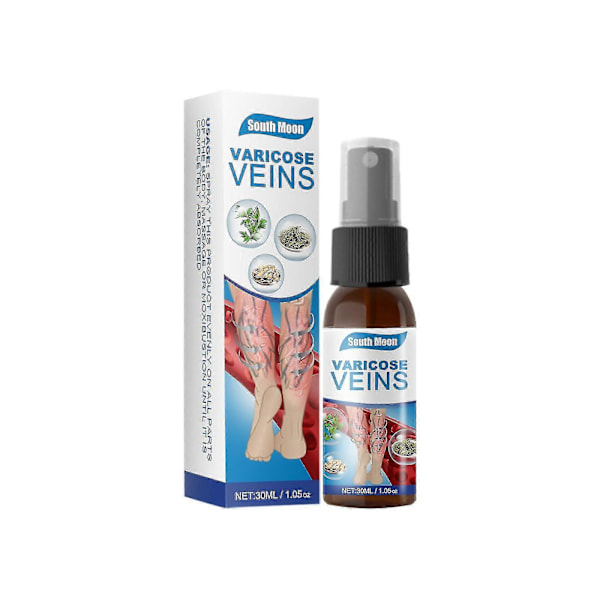 30 ml Varicose Åreknuder Massage Spray Udglattende Vaskulære Knuder Udglattende Jordorm Ben Aktiverende Spray