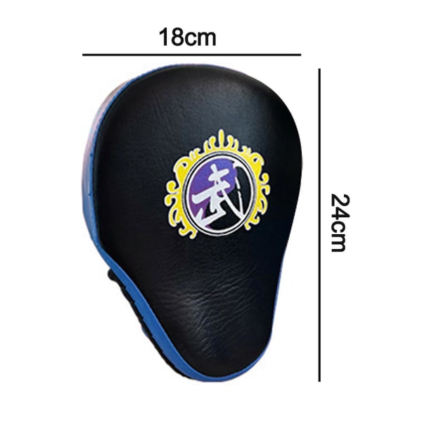 Boxning Mma Punching Mitts Focus Pads Blue