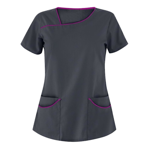 Scrubs Dame Toppe Skønhedssalon Sygeplejeuniform Laboratorium Spa Scrub Uniform Arbejdstøj Sundhedsarbejdere Enfermera Tøj-jie