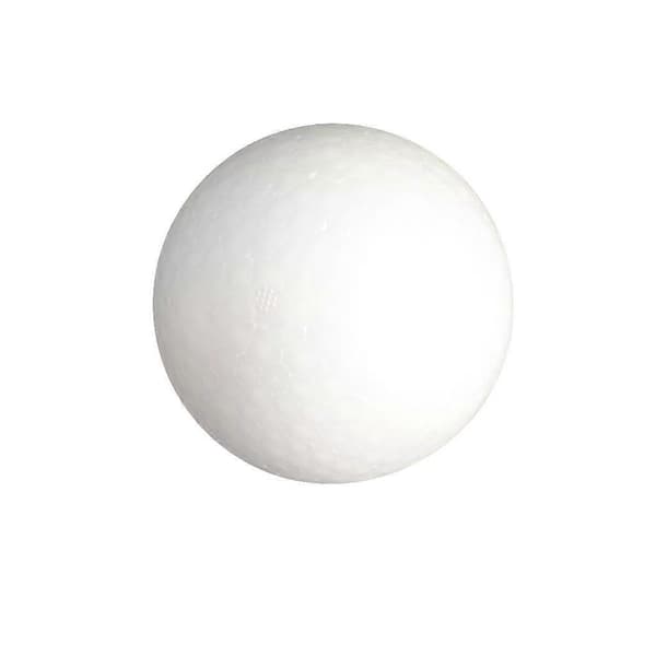 3x Polystyren Skumkuler Isopor Kule DIY Juledekor Barn Barn