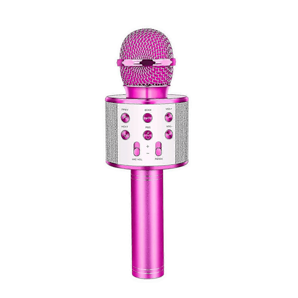 Bluetooth Karaoke Mikrofon, multifunksjonell Håndholdt Trådløs Maskin