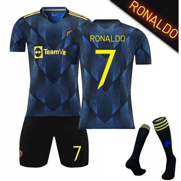 Champions League Borta Cristiano Ronaldo #10 Set Vuxen/Barn 16 kids