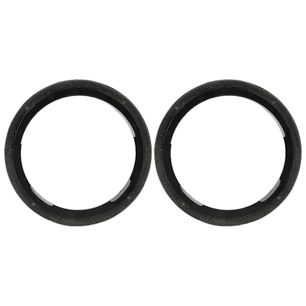 2 ST 165mm/6.5in Högtalarinstallationsadapter Distanser Fäste Högtalarringpackningar med Kabelhärva kompatibel med CC Rabbit