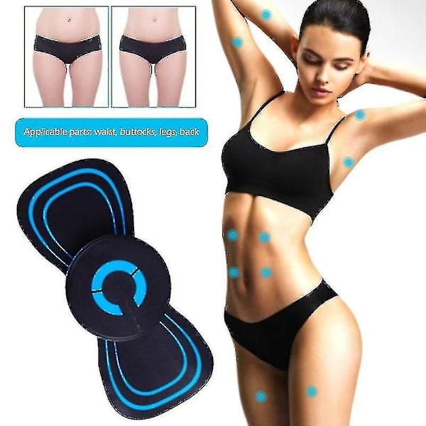 Tflycq Elektromagnetisk Wave Ben Massager Mini Cervical Massager 6 lägen justerbar för smärtlindring