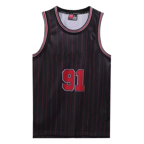 Retro amerikansk basketväst som andas sommarväst XXL