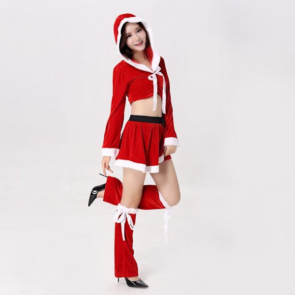 Jultomtekostym Julfest scenkostym style 6 one size
