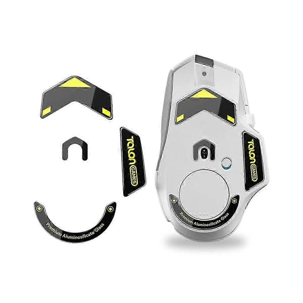 TALONGAMES Glas Musefødder Patches kompatible med Logitech G502 X PLUS Mus, B