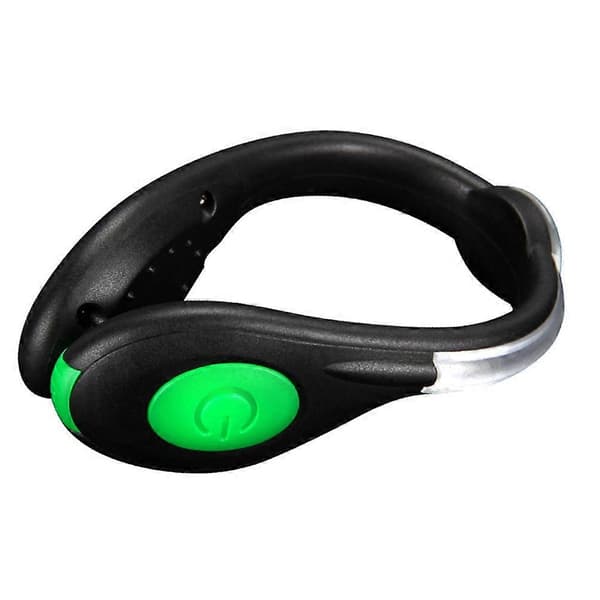2 stk. LED Skoklipslys USB-lading Sikkerhetsklipslys for Løping Jogging Gåing Sykling