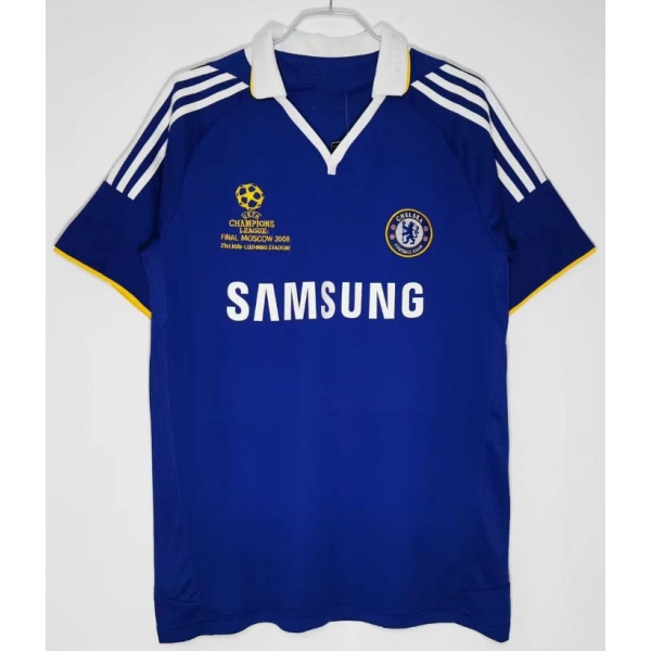 08-09 säsong hemma Chelsea retro tröja tränings T-shirt Evra NO.3 XXL