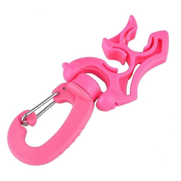 Beste Slangeklemme for Dykking, Dobbel Slangeklemme Justeringsholder med Hurtigutløser for Dykking og Snorkling