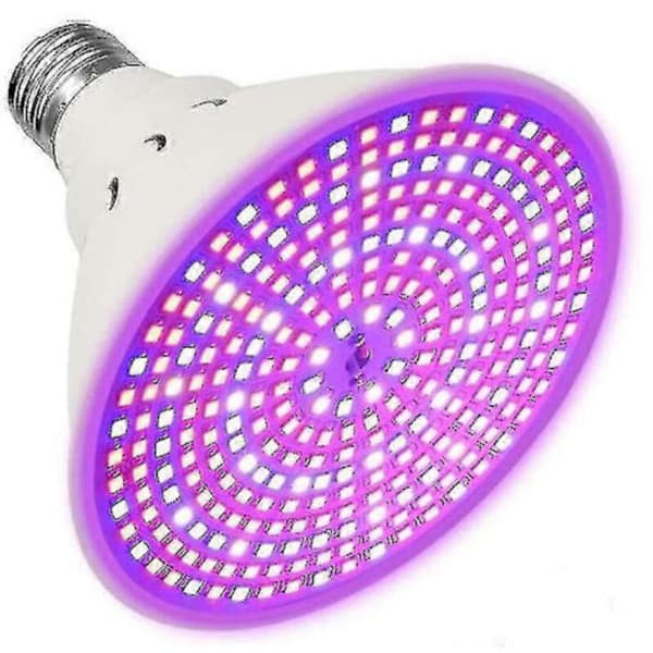 5-pack LED-växtlampor för inomhusväxter - Fullspektrumljus Trädgårdsdekor --Uki E14 80