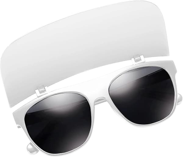 Firkantede Flip Up Solbriller Oversize Trendy Flat Top Kørebriller