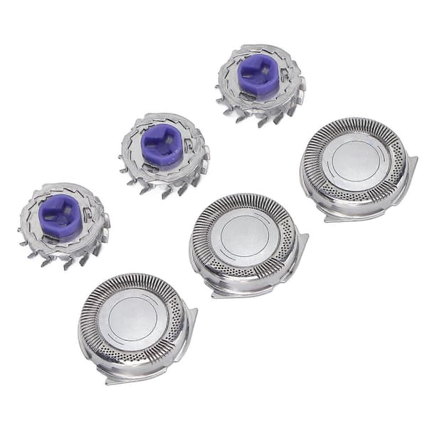 Erstatningshode barbermaskin rustfritt stål skjærehode passer kompatibel for Philips PT720 PT725 PT726