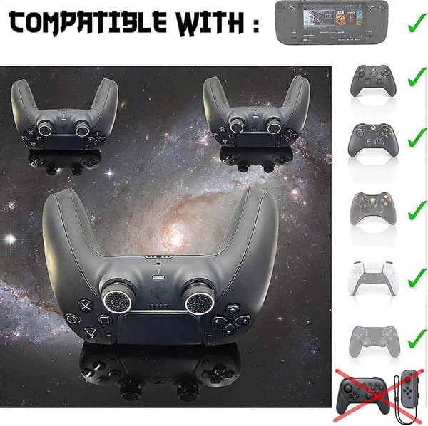 PS4 Xbox PS5 Thump-Stick Tilbehørssæt 8 Controller Grip Caps til Xbox One Series X S Nintendo Switch Pro Controller PS5 PS4 Gamepad Beskyttelsesclips