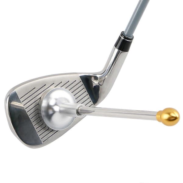 Golf Alignment Sticks, Magnetiska Golfklubba Alignment Stick Träningshjälp Del Hjälper Visualisera Golfgåva Gold