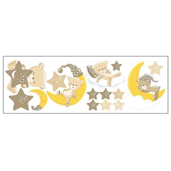 1 st Star And Moon Design Dekaler