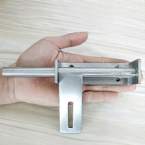 Ruostumattomasta teräksestä valmistettu pultti 304 Heavy-Duty vasen ja oikea pultti Liukuva pultti Oven lukko Salpa WSHS