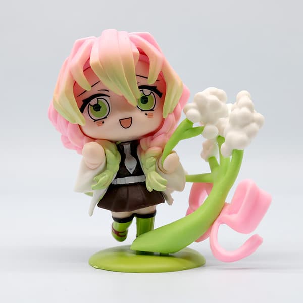 Demon Slayer Blind Box Födelseblomma Figurin, Perifer Modell Prydnad Gåva, Typ A