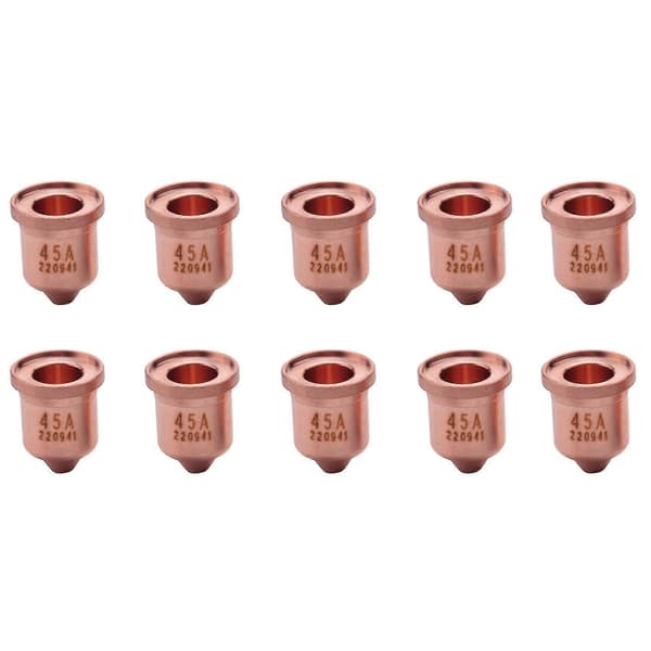 10pk Plasma Skjæredyse 220941 For 65/85/105