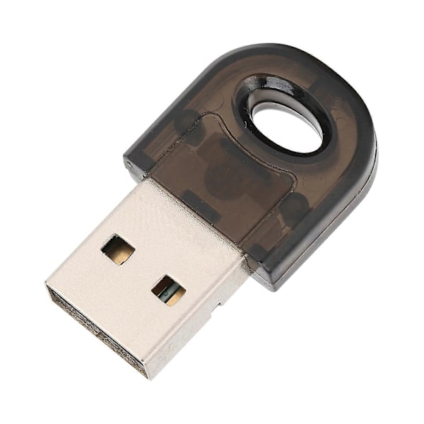 Bluetooth-adapter Version 5.0 USB 3 Mbps Importerat Chip RTL8761B Svart med CD för Dator
