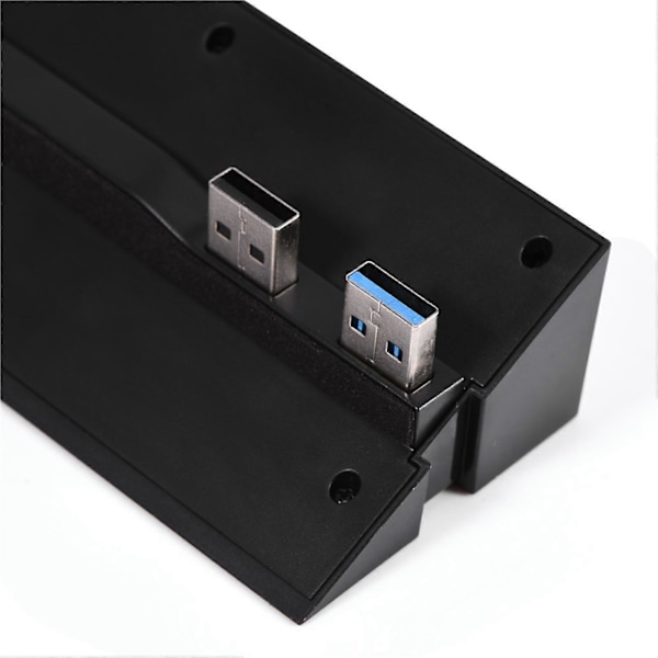 Højhastigheds 5-Port USB Hub 2.0 & 3.0 Udvidelseshub Controller Adapter til PS4 Spillekonsol
